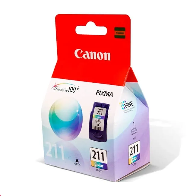 Cartucho de Tinta Canon CL-211 color Tricolor