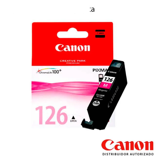 Cartucho de Tinta Canon CLI-126M Magenta