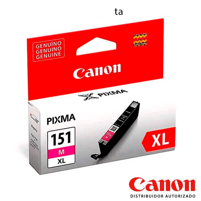Cartucho de Tinta Canon CLI-151XL alta capacidad Magenta