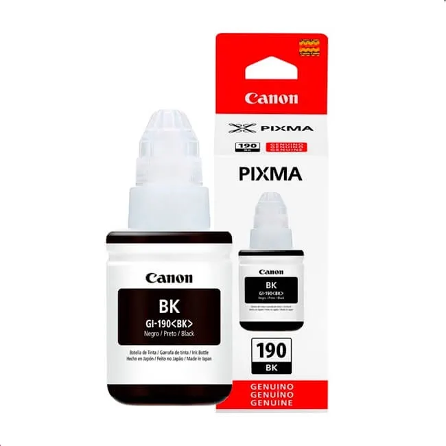 Cartucho de Tinta Canon GI-190BK Black