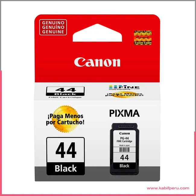 Cartucho de Tinta Canon PG-44 Negro