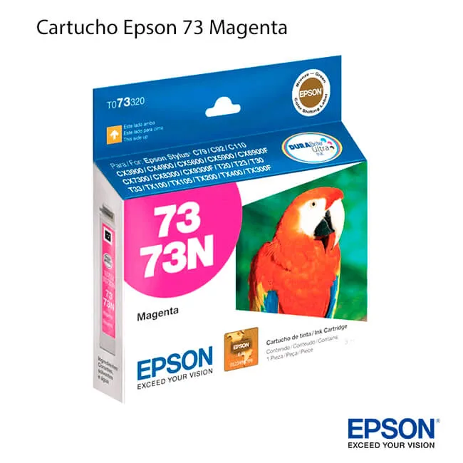 Cartucho de Tinta Epson 73 Magenta original