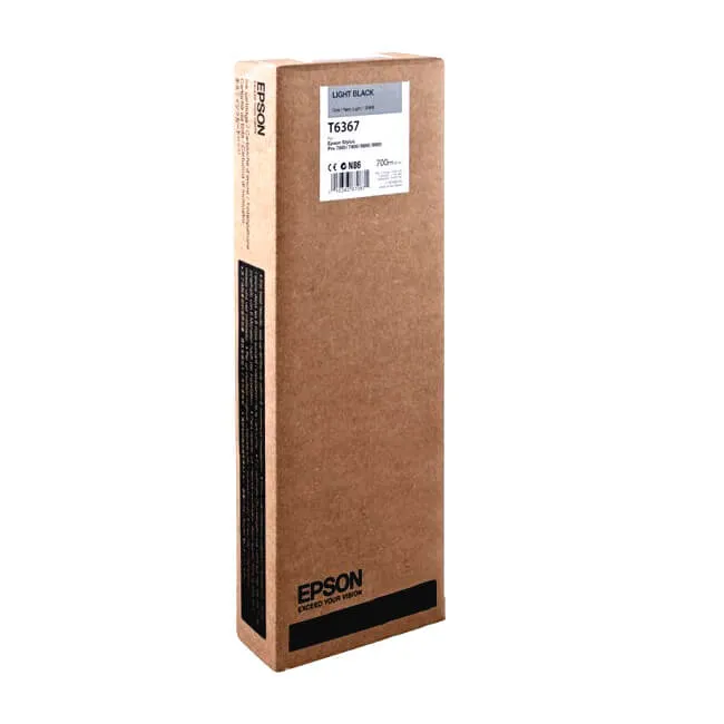 Tinta Epson T636700 original T6367 Light Black