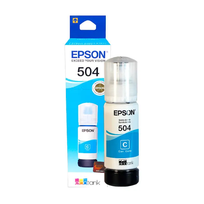 Tinta Epson T504220 original Cyan