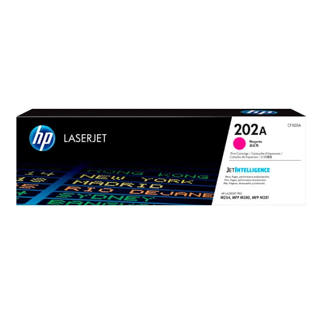 Tóner HP 202A magenta CF503A original