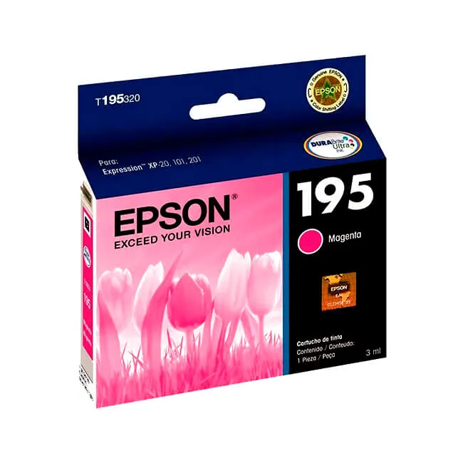 Tinta Epson T195320 original T1953 Magenta