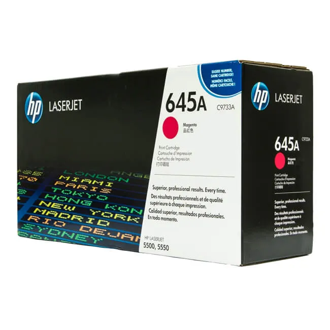 Tóner HP 645A magenta C9733A original