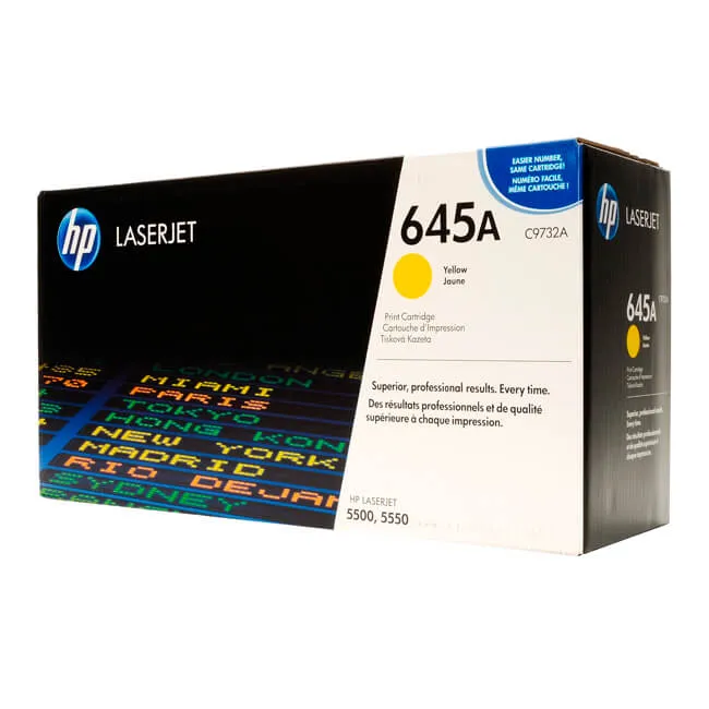 Tóner HP 645A yellow C9732A original