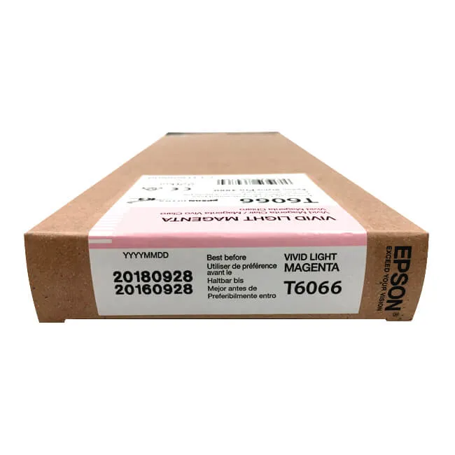 Tinta Epson T606600 original T6066 Vivid Light Magenta