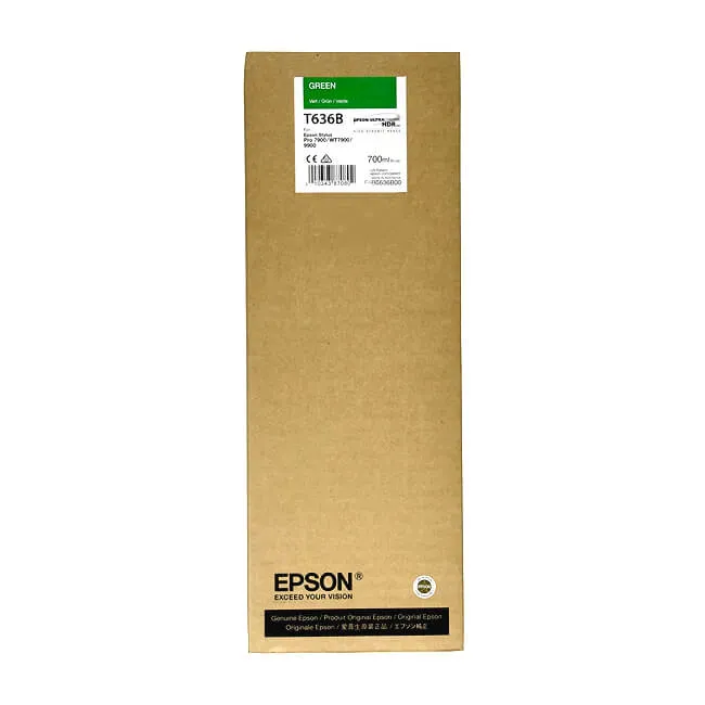 Tinta Epson T636B00 original T636B Green