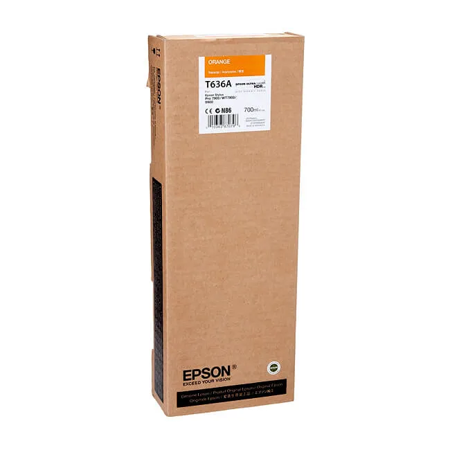 Tinta Epson T636A00 original T636A Orange