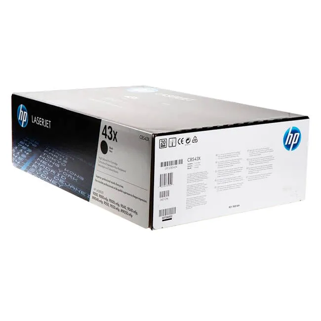 Tóner HP 43X original C8543X negro
