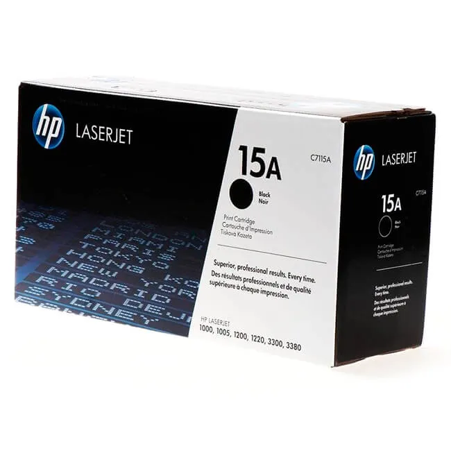 Tóner HP 15A original C7115A negro