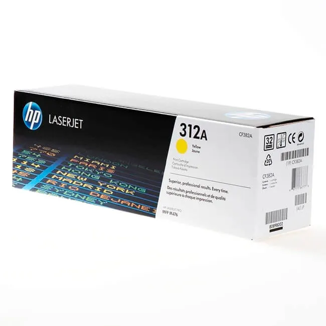 Tóner HP 312A yellow CF382A original