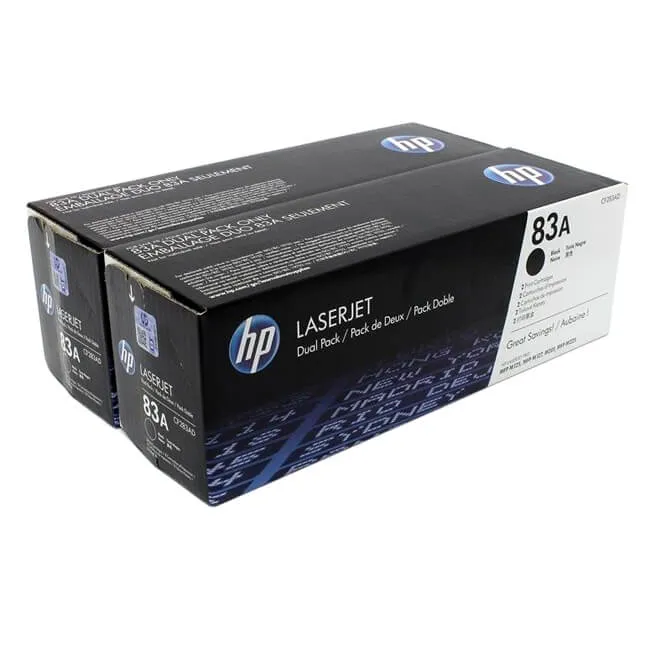 Tóner HP 83A dual pack CF283AD original