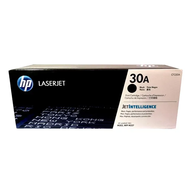 Tóner HP 30A original CF230A negro