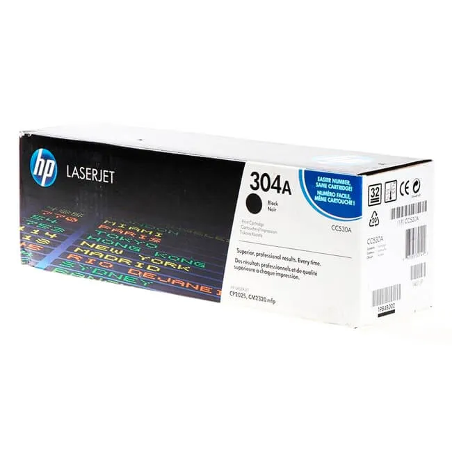 Tóner HP 304A negro CC530A original