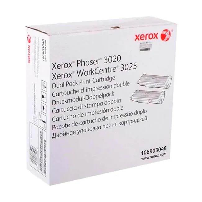 Tóner Xerox 106R03048 original | Pack de 2 Unidades âœ“
