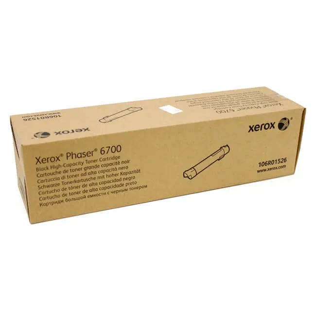 Tóner Xerox 106R01529 original Negro