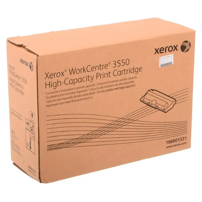 Tóner Xerox 106R01534 original Negro