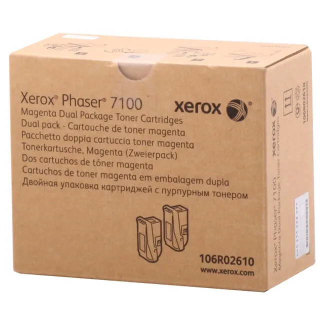 Tóner Xerox 106R02611 original Dual Pack Yellow