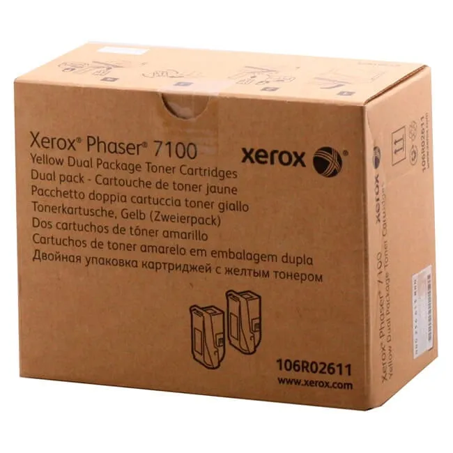Tóner Xerox 106R02612 original Black Dual Pack