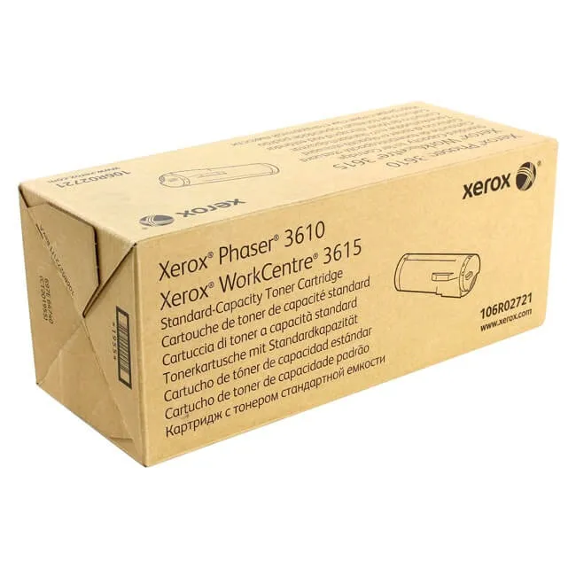Tóner Xerox 106R02723 original Negro