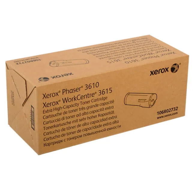 Tóner Xerox 106R02735 original Negro