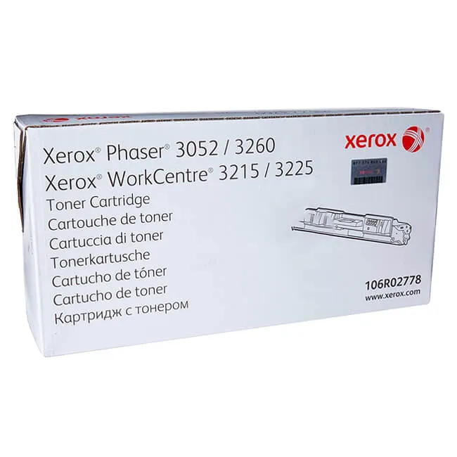 Tóner Xerox 106R02782 original Negro