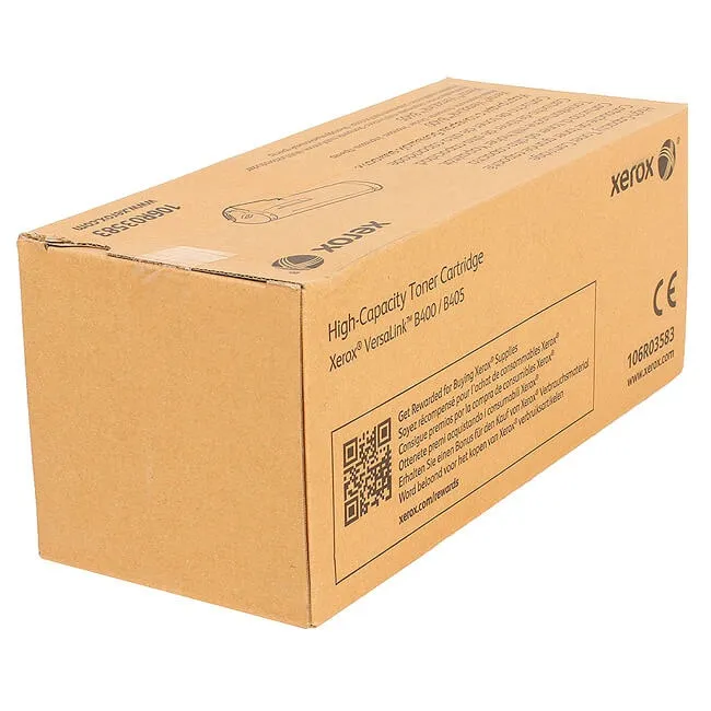 Tóner Xerox 106R03583 original Negro