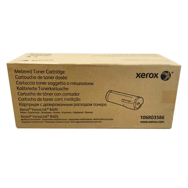 Tóner Xerox 106R03586 original Negro