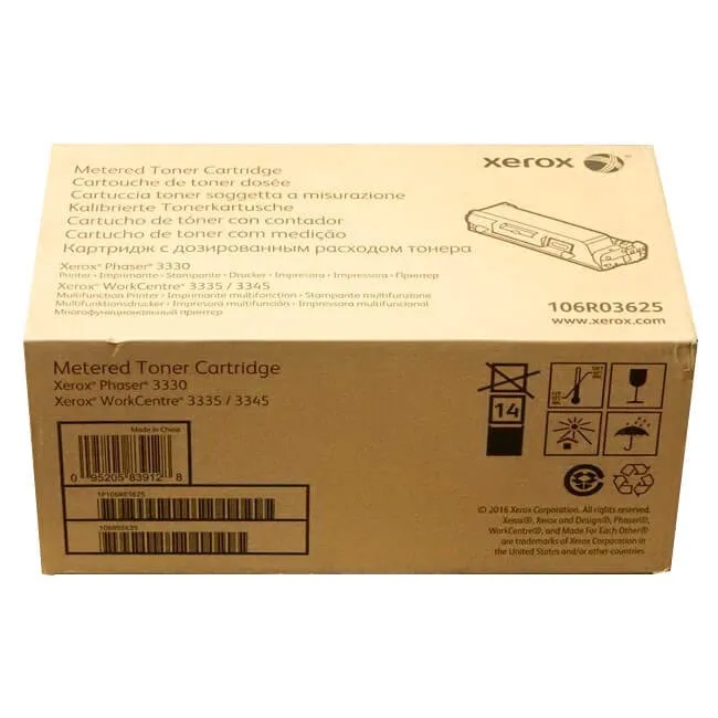 Tóner Xerox 106R03625 original Metered