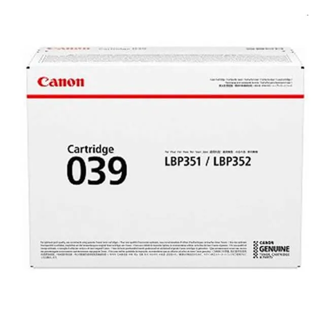 Toner Canon CRG 039 original Black