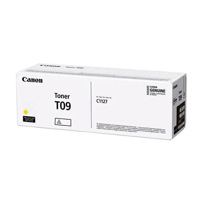 Toner Canon T09 original Yellow