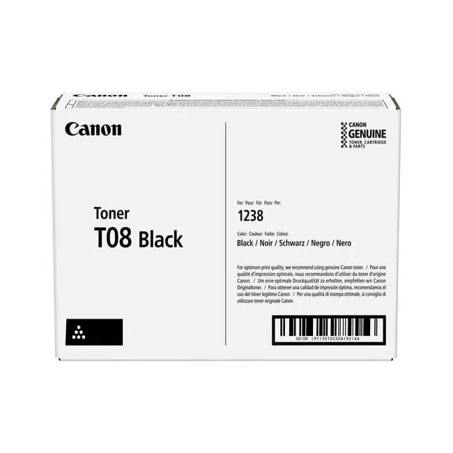 Toner Canon T08 original Negro
