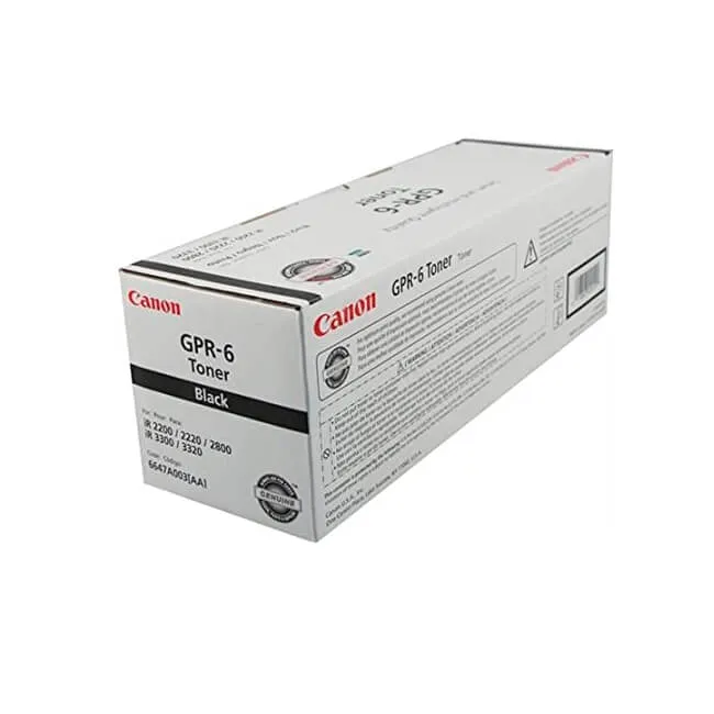 Toner Canon GPR-6 original Negro