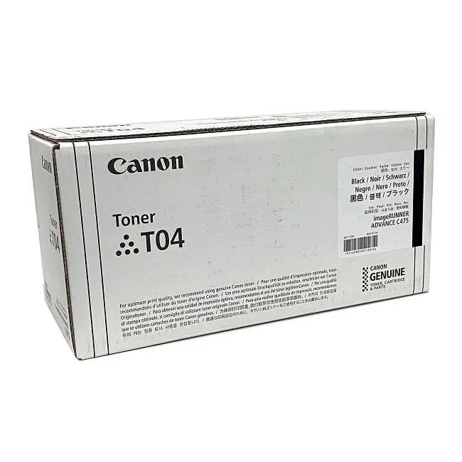 Toner Canon T04 original Negro