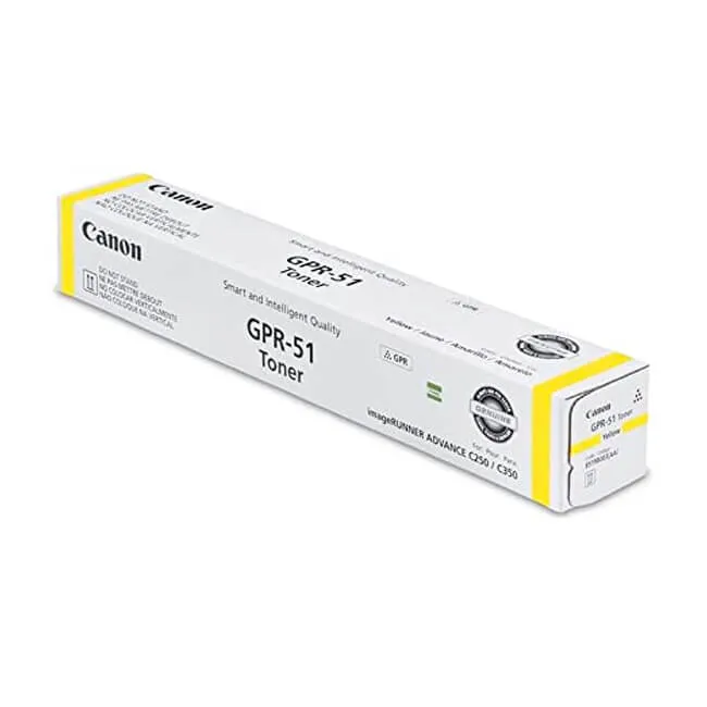Toner Canon GPR-51 original Yellow