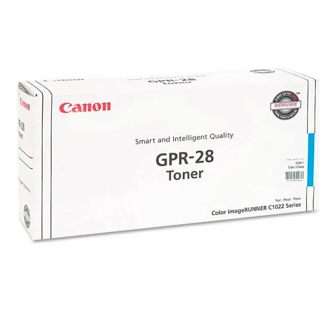 Tóner Canon GPR-28 original Cyan