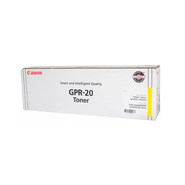 Tóner Canon GPR-20 original Yellow