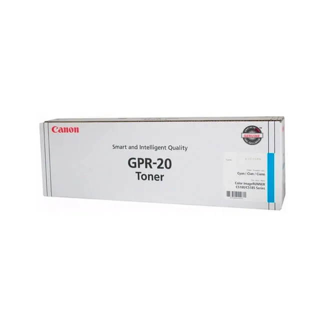 Tóner Canon GPR-20 original Cyan