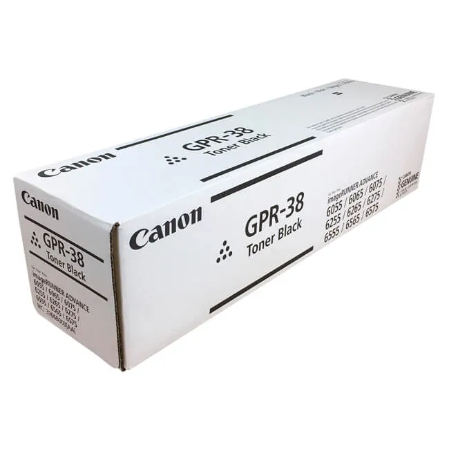 Tóner Canon GPR-38 original Negro