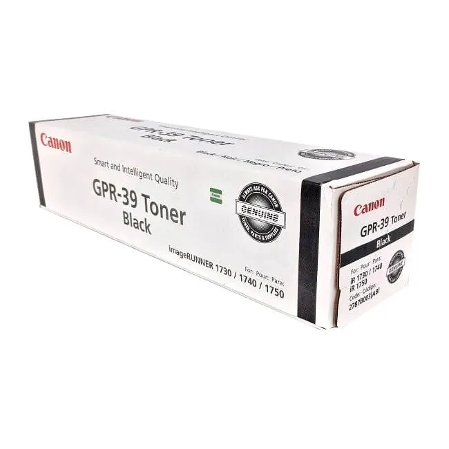 Tóner Canon GPR-39 original Negro