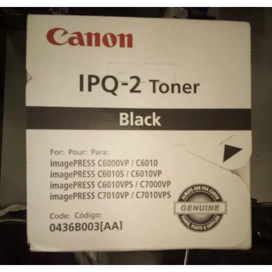 Tóner Canon IPQ-2 original Negro