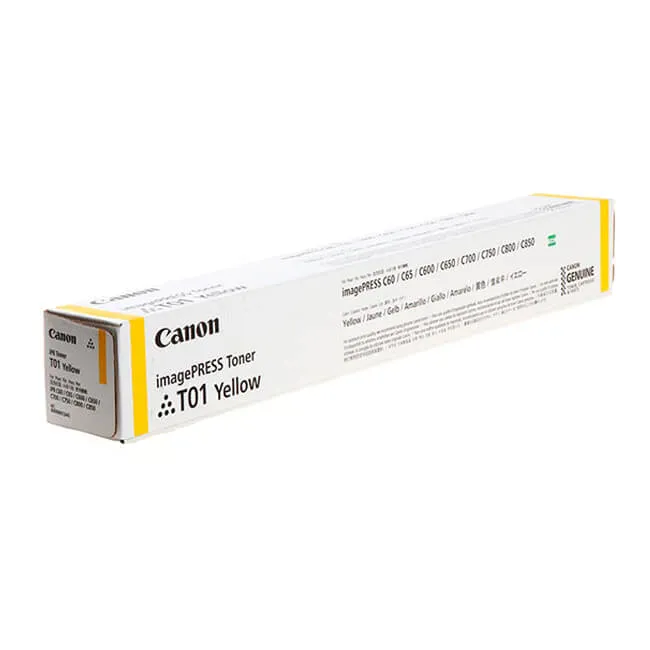 Tóner Canon T01 original Yellow