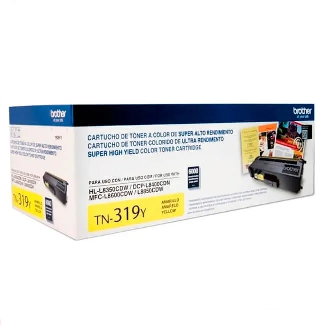 Tóner Brother TN-319BK de color Negro