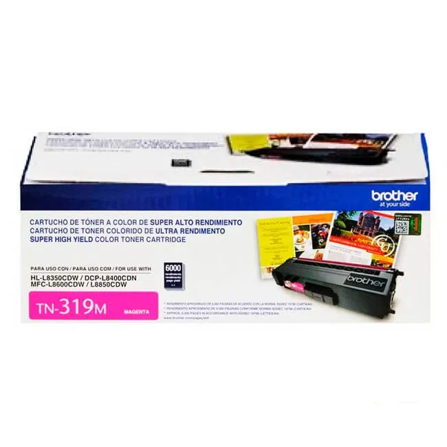 Tóner Brother TN-319M de color Magenta