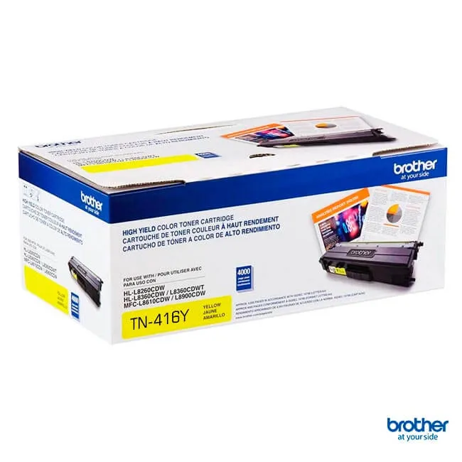 Tóner Brother TN-416Y original Yellow