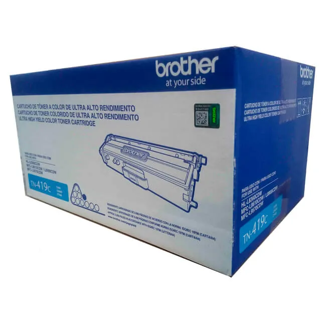 Tóner Brother TN-419C original Cyan