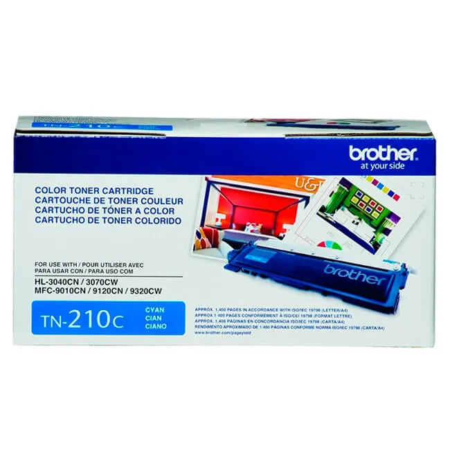 Tóner Brother TN-210C original Cyan